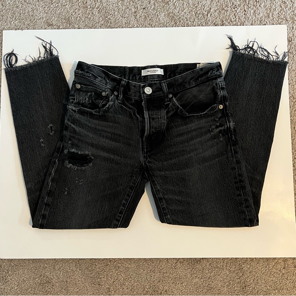 Moussy Vintage Black Denim Jeans